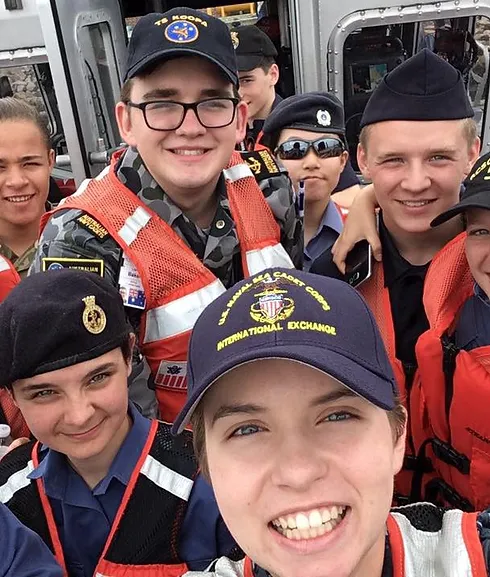 Sea Cadets in the international program
